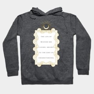 Lips of Wisdom Hoodie